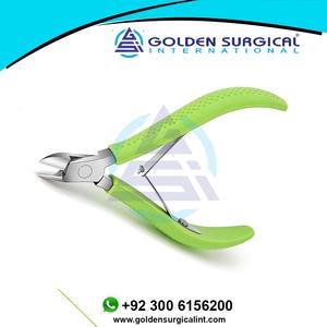 Cortacutículas Pequeño, Recortador de Cutículas con Mango Recubierto de Goma, Herramientas de Manicura, Cortacutículas de Mandíbula Completa para Uñas, Precio Bajo - Product Image 2