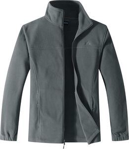 เสื้อแจ็กเก็ตกีฬาฤดูหนาวของผู้ชายโลโก้แบบกำหนดเองคุณภาพสูงผ้าใบระบายอากาศได้แบบซิปเต็มปกคอตั้งกระเป๋าหน้าอกกลางแจ้ง - Product Image 1