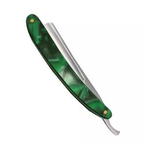 Professional Disposable Barber <b>Razors</b> with Stainless Steel Blades Bamboo/Plastic Handle PU Leather Pouch for <b>Men</b> Wet Shaving - Product Image 4