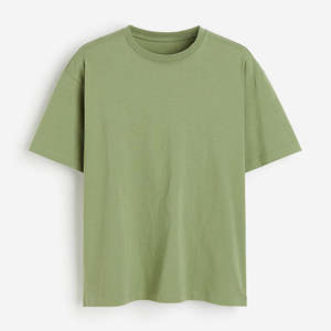 Camiseta Premium de ropa personalizada de alta calidad fabricada con logotipo bordado personalizado e impresión en blanco de poliéster/algodón para hombres - Product Image 1