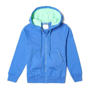 Sweat à capuche léger French Terry Brossé à l'intérieur, idéal pour la superposition, prix de gros en vrac, quantité minimale de commande bas et service de marque privée - Product Image 1