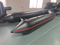 Bateaux gonflables longs et robustes de 6 m, 7 m, 8 m, 9 m, 10 m avec ponton en PVC de 1,2 mm