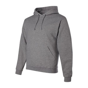 Sudadera con capucha de lavado ácido para hombre con logotipo personalizado, ropa informal de mezcla de algodón básica de gran tamaño teñida Lisa para invierno - Product Image 2