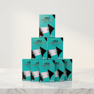 LOLOSKINNY Black Edition Patch Amincissant Cuisses, Patch Minceur Jambes, Soin Anti-Cellulite, Patch de Nuit, Contouring du Bas du Corps, 10 Unités - Product Image 1