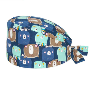 Gorro Quirúrgico Elástico de Alta Calidad para Mujer, Gorro de Enfermera OEM, Gorro de Trabajo Transpirable para Cabello Largo para Hospital - Product Image 2