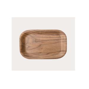 Plateau de service à thé et à café en bois moderne le plus vendu plat de service de forme rectangulaire avec artisanat en métal pour se divertir - Product Image 1