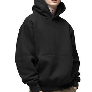 Logo personnalisé séchage rapide confortable hommes à capuche à manches longues haute rue hiver sweats à capuche pour hommes 2025 - Product Image 2