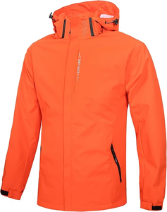Veste softshell tactique personnalisée pour hommes, manteau à capuche imperméable doublé polaire chaud pour l'hiver, fournisseur - Product Image 1