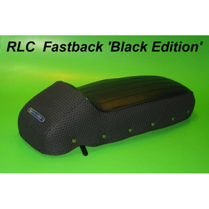 Asiento deportivo 'RLC Fastback' 'Black Edition' Lambretta LI + TV + SX + Special + DL + Serveta - Product Image 1