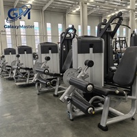 Máquina de Entrenamiento Abdominal y de Cintura Comercial con Peso de 100 kg, Equipo de Entrenamiento de Fuerza para Gimnasio y Fitness