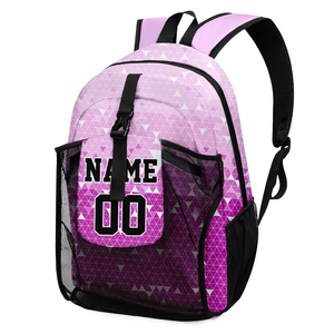 Mochila Deportiva Plegable Personalizada con Sublimación, con Cremallera, para Equipos Deportivos, Viajes Escolares, Bolsa de Pana con Logotipo OEM SSB-0191 - Product Image 5