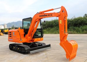 Excavadora sobre orugas de alta calidad CDM6060 5.8ton Mini máquina excavadora - Product Image 2