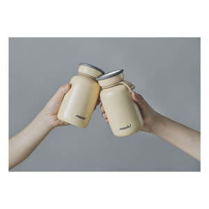 Magnifique qualité taux parfaits 330ml 450ml flacon à vide Latte en acier inoxydable bouteille d'eau isolée personnalisée impression - Product Image 1