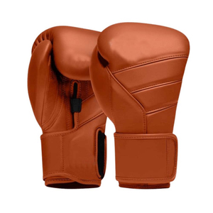 Guantes de Boxeo de Cuero Genuino Transpirables con Cordones, Equipo de Entrenamiento con Etiqueta Privada, Equipo de Artes Marciales en Línea - Product Image 3