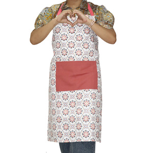 Fabricante Correas Impreso Delantal Unisex Colección Premium Delantal Con Bolsillos para Cocina Restaurante - Product Image 5