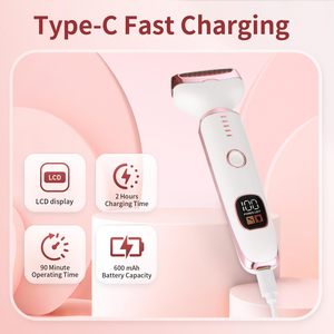 Rasoir électrique étanche 5 en 1 pour femme, recharge USB, tondeuse pour poils du nez, sourcils, ligne du bikini, aisselles, jambes, lavable IPX7 - Product Image 6