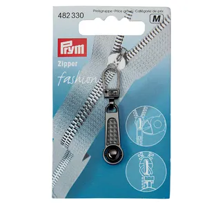 Prym 482330 Fashion Metal Ball Zipper Puller Slider for Clothing, Bags