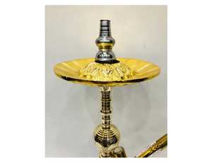 Cachimba Egipcia de Latón Grabada a Mano, Edición Limitada de Lujo 2022 con Acabado Lacado - Product Image 3