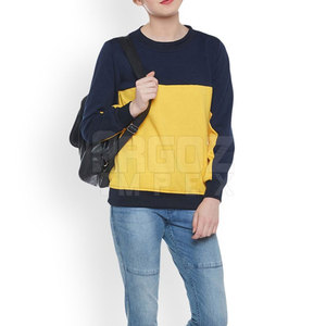 Sweat-shirts pour femmes personnalisés, respirants, à séchage rapide, confortables, manches longues, 100% coton, design personnalisé, logo sur le devant, style décontracté - Product Image 4
