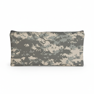 Pochette à fermeture éclair en camouflage numérique ODM OEM, en nylon Cordura, organiseur d'outils utilitaire avec porte-pinceaux de maquillage, sac cosmétique tendance - Product Image 2