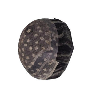 Postizo y Peluca de Cabello Humano 100% Remy Virgen Chino, Prótesis Capilar Taz Hair BD con Frente de Encaje y Ondas al Agua - Product Image 1