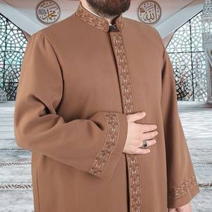 <b>Thobe</b> Linen Anti-Wrinkle Timeless Elegance Premium Craftsmanship Luxurious Finish Traditional Islamic Clothing Comfortable - Product Image 1