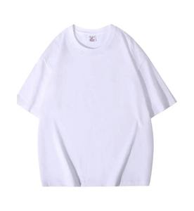 Camiseta de Verano de Manga Corta con Cuello Redondo, 100% Algodón, Estilo Caído en los Hombros, Personalizable con Logotipo Impreso para Publicidad y Ropa de Trabajo en Grupo - Product Image 4