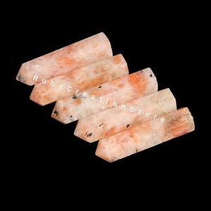 Tours de pierres précieuses naturelles mélangées, pointes de cristal polies pour la guérison, l'équilibrage des chakras, le Reiki, la méditation et la fabrication de bijoux - Product Image 5