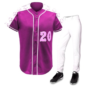 Uniforme de Béisbol Deportivo Personalizado para Hombre, Estilo Único de Pakistán, Ropa Deportiva, Conjunto de Uniforme de Béisbol con Cuello en V y Manga Corta - Product Image 3