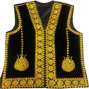 Hombres de alta calidad tradicional hermoso otoño transpirable 100% algodón prendas de vestir exteriores chaleco precio bajo MOQ bajo 100 piezas proveedor superior - Product Image 4