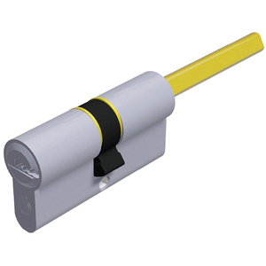 Cilindro K2 Cromato Satinato con Codolo 5 Chiavi 70 mm (30+40) - Product Image 1
