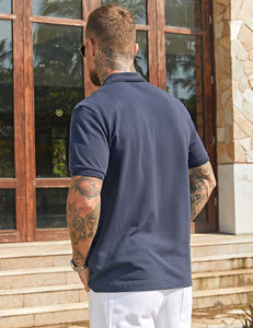 T-shirt unisexe personnalisable à manches courtes T-shirt décontracté à col rond pour hommes et femmes Tissu doux en coton mélangé - Product Image 2