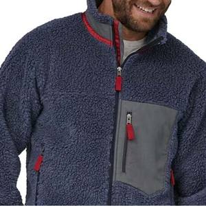 Chaqueta polar de nuevo estilo Polar para hombre hecha a medida de alta calidad, chaqueta de poliéster, chaquetas polares para ropa de hombre con cremallera - Product Image 3