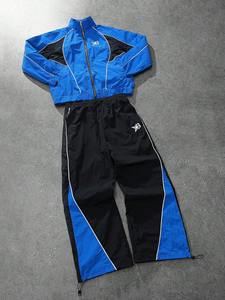 Ensemble de survêtement vintage unisexe, streetwear, col montant, veste et pantalon, léger, pour le sport d'hiver, jogging décontracté, vacances - Product Image 2