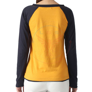 เสื้อยืดแขนยาวผู้หญิงสไตล์ลำลองรักษ์โลก ราคาถูก มีสินค้าในสต็อก ดีไซน์สั่งทำได้ ผ้าฝ้าย 100% - Product Image 3