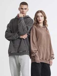 Nouvel arrivage de sweats à capuche personnalisés pour hommes sweats à capuche respirants en coton mélangé fabriqués au Pakistan - Product Image 3