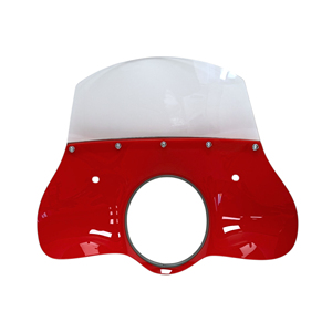 Mosquitera roja modelo 'Classic' para Lambretta LI S3 (incluye juego de soportes) - Product Image 2