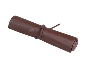 ชุดหมากรุกหนังสีดำและสีขาวแบบพกพาชุดแบ็คแกมมอนลายหมากรุกสำหรับเกมกลางแจ้งทำจากอะคริลิคพลาสติก - Product Image 4