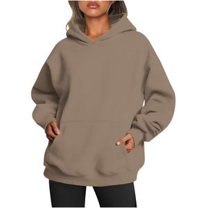 Sudaderas con capucha de mujer con logotipo de marca estampado en 3D personalizado unisex - Product Image 5
