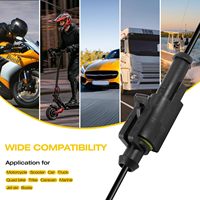 16AWG 1 Pinli FPC 10A IP67 Dereceli Güneş Enerjisi Sistemi Su Geçirmez Araç Kablo Konnektörleri Hızlı Bağlantı Kesme 1 Yollu Terminal Fişi