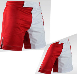 Venta al por mayor personalizado Reversible MMA Shorts Venta caliente de malla de poliéster sublimación impresa hombres ropa de artes marciales - Product Image 6