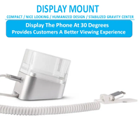 Chargeur d'alarme support d'affichage antivol support de sécurité pour téléphone portable magnétique pour tablette IPHONE
