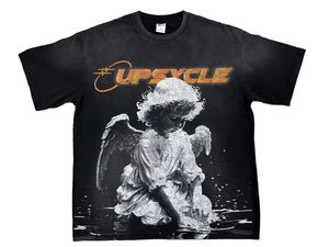 High Quality Wholesale Acid Washed Vintage Cotton t Shirts Oversized Boxy Fit Cropped <b>Tshirt</b> Men - Product Image 3