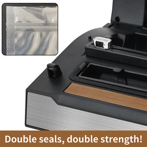 Selladora al Vacío Eléctrica de Acero Inoxidable de 95 kPa y 125 W, Máquina Empacadora de Alimentos Totalmente Automática de Uso Comercial, Capacidad de 5.1-10 L, Ahorradora de Energía - Product Image 6