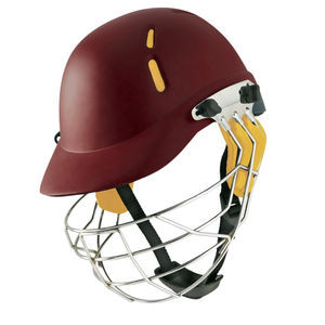 Customized Designs Professional Pakistani Cricket Fix Grill Helmets Color <b>Green</b> Maroon Blue With Titanium Grill - Product Image 4