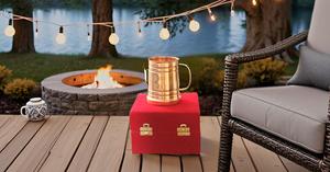Copper Moscow Mule Tankard Mugs Capacity 18 Ounce Premium Quality Gift Packed Red Colored Velvet <b>Box</b> Perfect for gift - Product Image 5