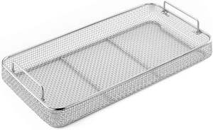 Bandeja de alambre de malla para instrumentos quirúrgicos Hollowware, bandeja de malla para esterilización Dental, caja de malla certificada CE, bandeja de acero inoxidable - Product Image 6