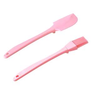 Juego de espátula de silicona antiadherente para alimentos, Mini espátula de silicona de cocina desmontable con cepillo de repostería de silicona - Product Image 1