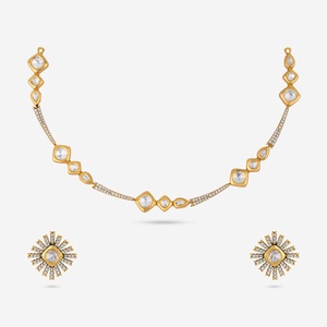 Kundan Necklace 187734 Elegant <b>Wedding</b> <b>Accessory</b> - Product Image 1