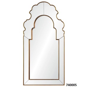 Espejo de pared personalizado de metal moderno para uso en el hogar y el salón Espejo facial ecológico ajustable para afeitarse y maquillarse - Product Image 2